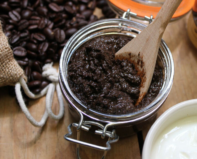 ماسک پودر قهوه برای پوست خشک