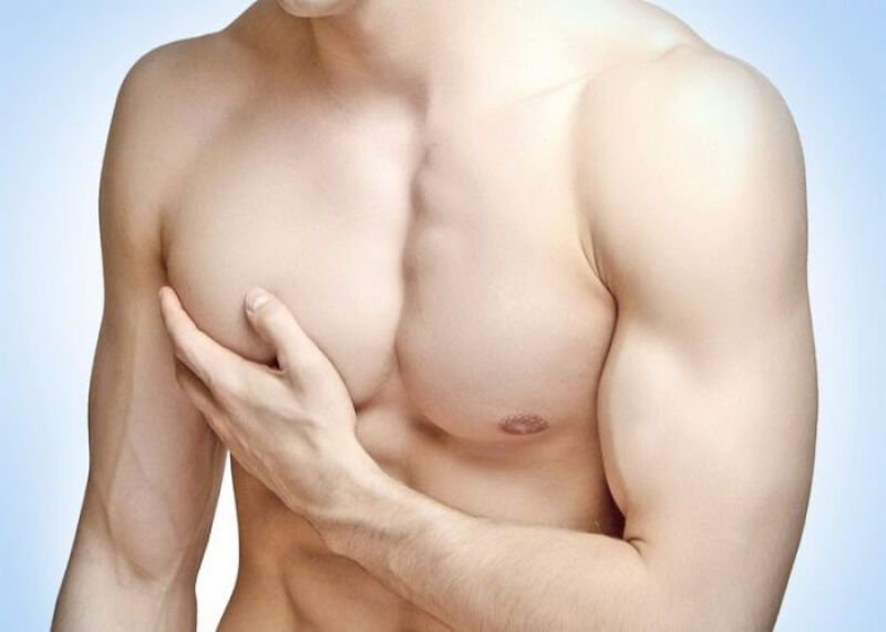 سوزش نوک پستان در مردان