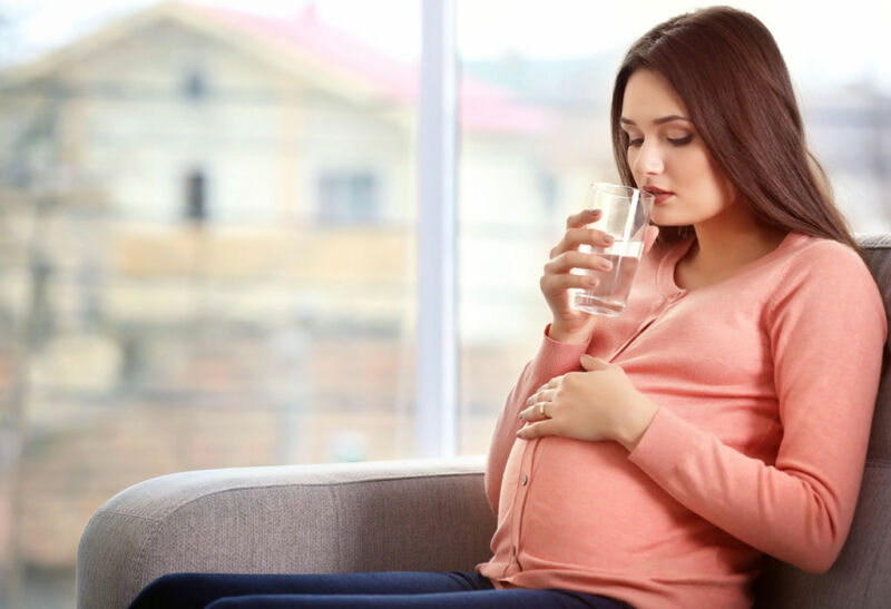 از بین بردن فوری نفخ شکم در بارداری