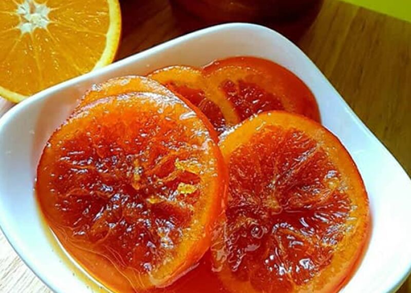 مربای پرتقال حلقه ای