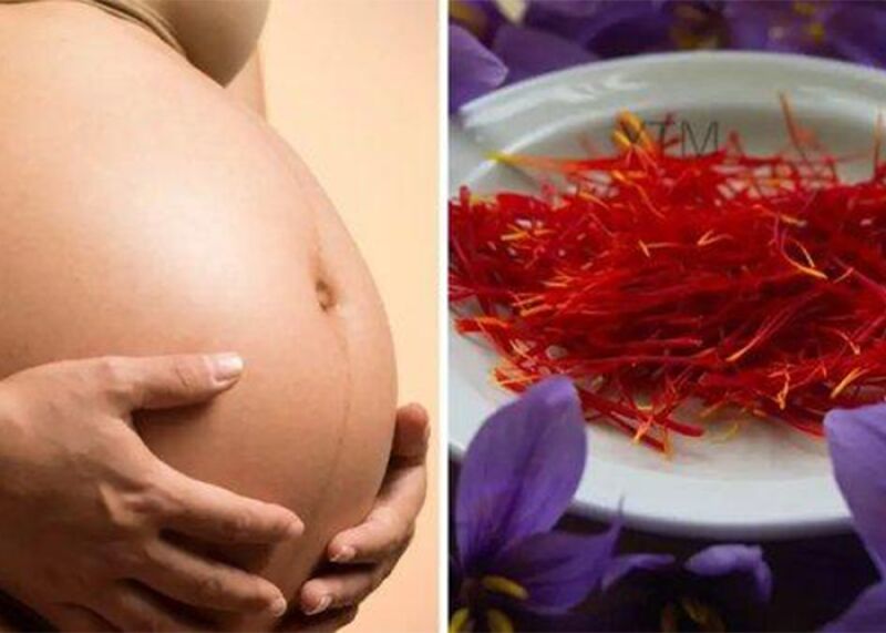 خوردن زعفران در اوایل بارداری