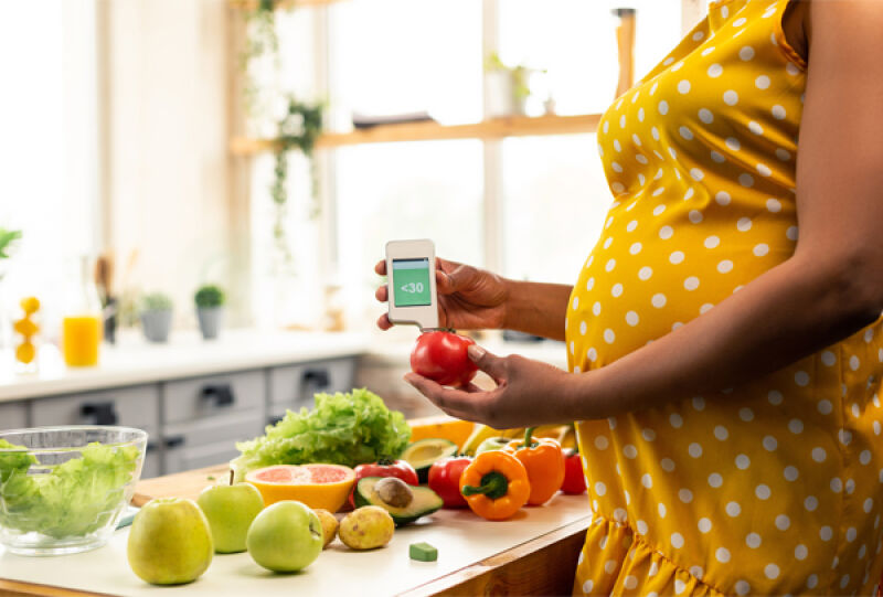 رژیم غذایی در دیابت بارداری