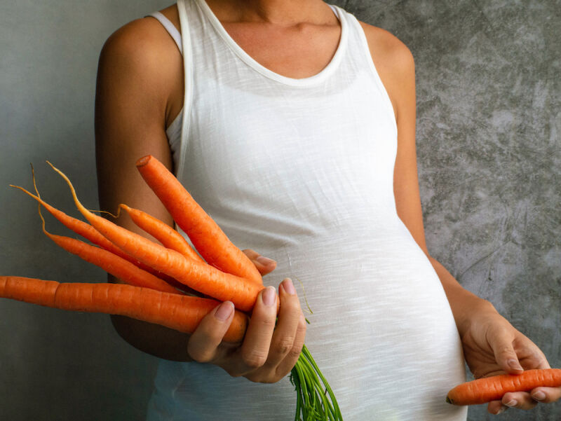 فواید هویج در بارداری