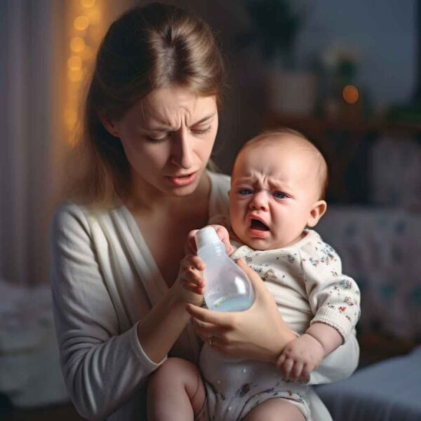 از شیر گرفتن فوری کودک