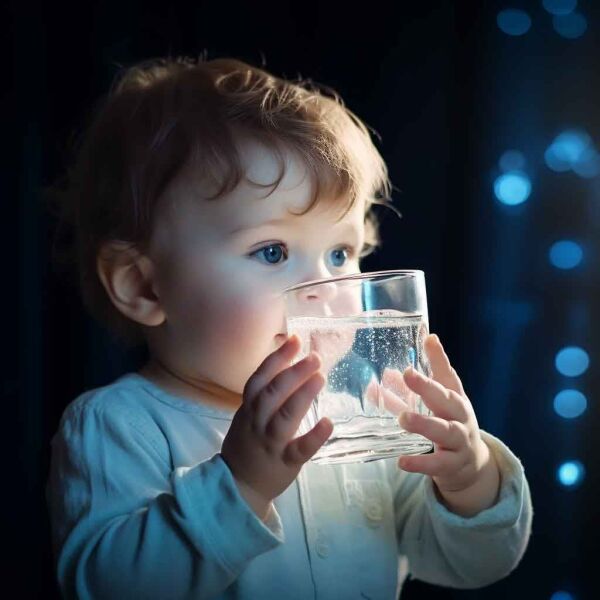 آب تصفیه شده برای نوزاد