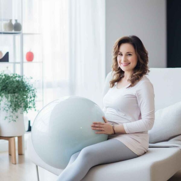 ورزش با توپ در بارداری