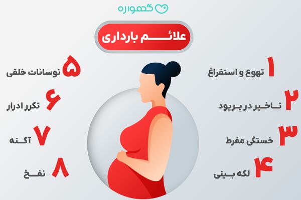 علائم بارداری