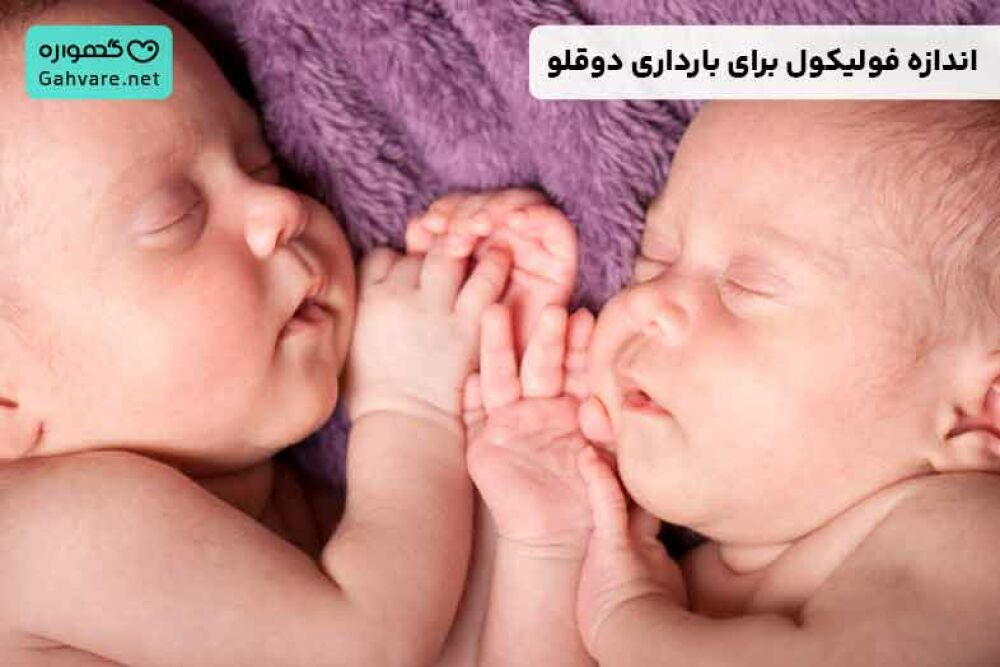 اندازه فولیکول مناسب برای بارداری دوقلو