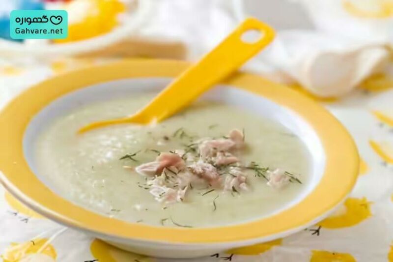 سوپ مرغ و سبزیجات