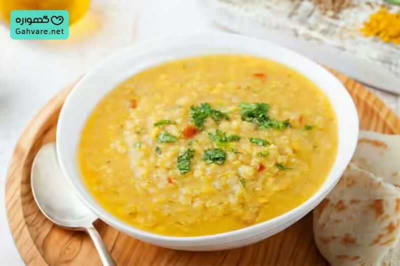 سوپ عدس و سبزیجات