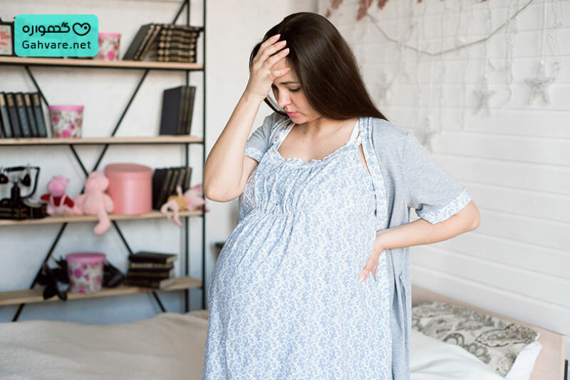 مشکلات ماه هشتم بارداری