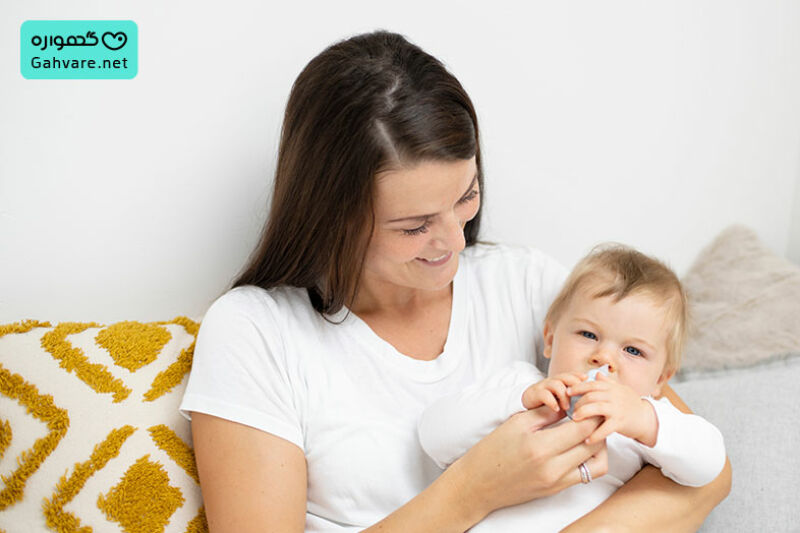 علت گرفتگی بینی کودک و نوزاد
