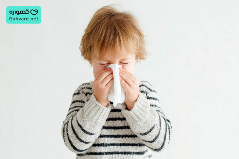 درمان گرفتگی بینی کودکان در شب