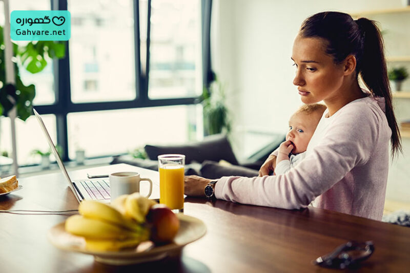 تاثیر میوه روی نوزاد