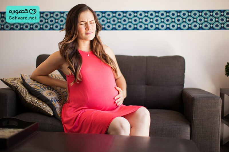 مادر در هفته 35 بارداری