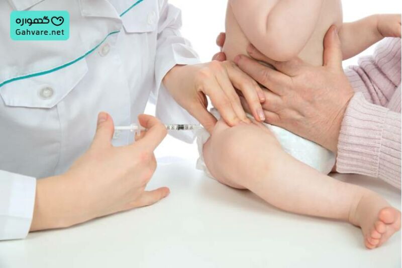 واکسن نوزاد چهار ماهه