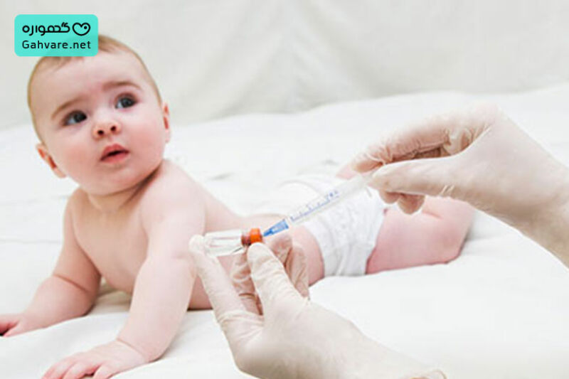 کاهش درد و تب در واکسن چهار ماهگی
