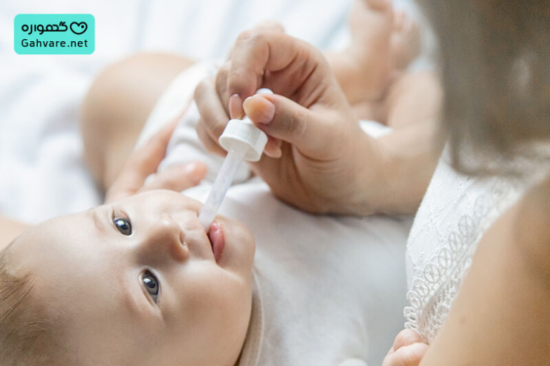 طریقه مصرف دایمیتیکون برای نوزاد