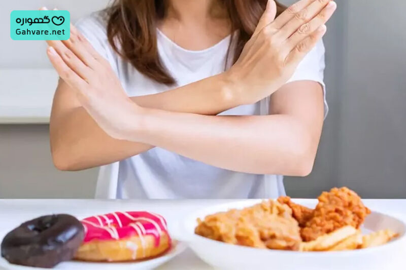 غذاهای مضر برای کیست تخمدان