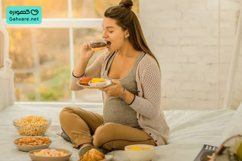 تمایل به غذاهای سنگین و پرکالری در بارداری پسر