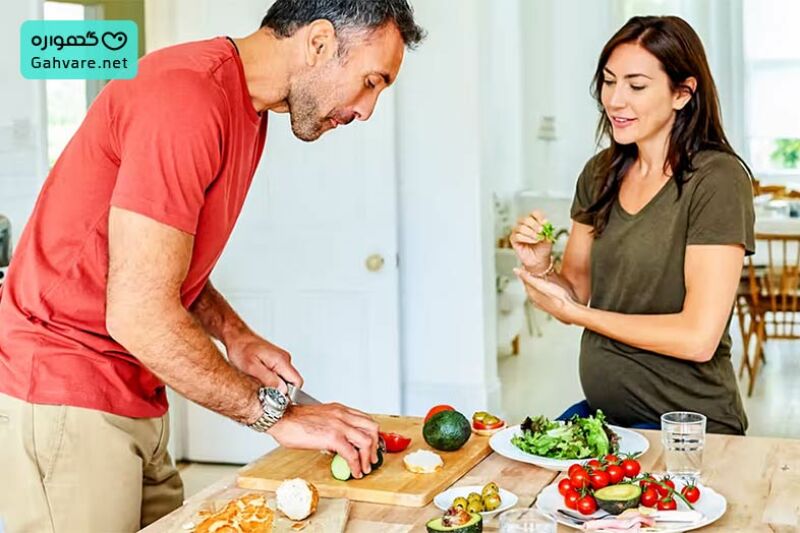 عذاهای مناسب سه ماهه دوم بارداری