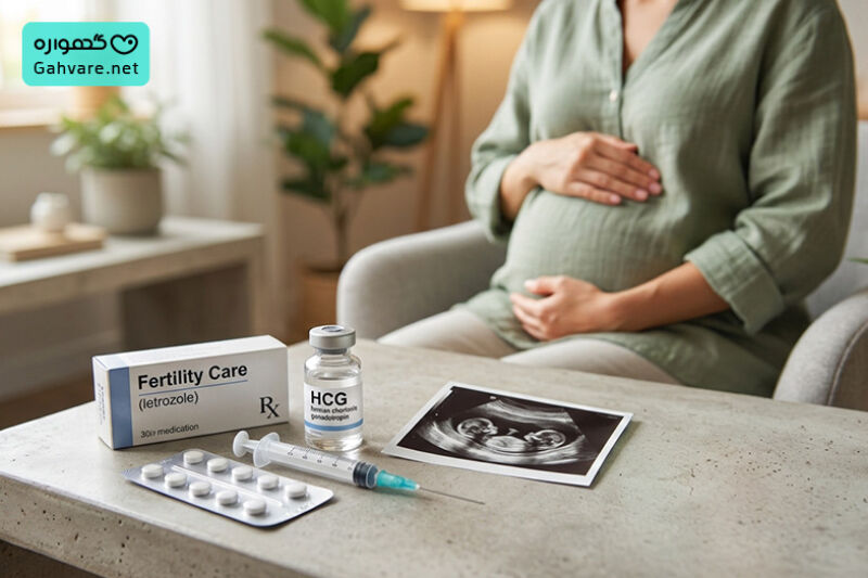 قرص لتروزول و آمپول HCG چه تأثیری بر احتمال دوقلوزایی دارند؟