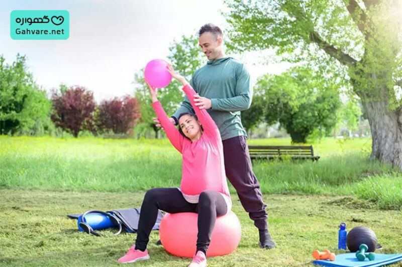 فیزیوتراپی برای درمان درد شانه در بارداری
