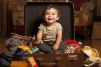 بهترین زمان برای سفر با نوزاد