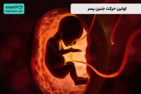 اولین حرکت جنین پسر