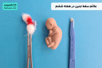 علائم سقط جنین در هفته ششم